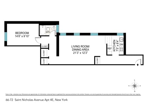 66-72 St Nicholas Avenue 4E